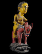 Cavalier et son cheval Colon - Baoule - Côte d'Ivoire