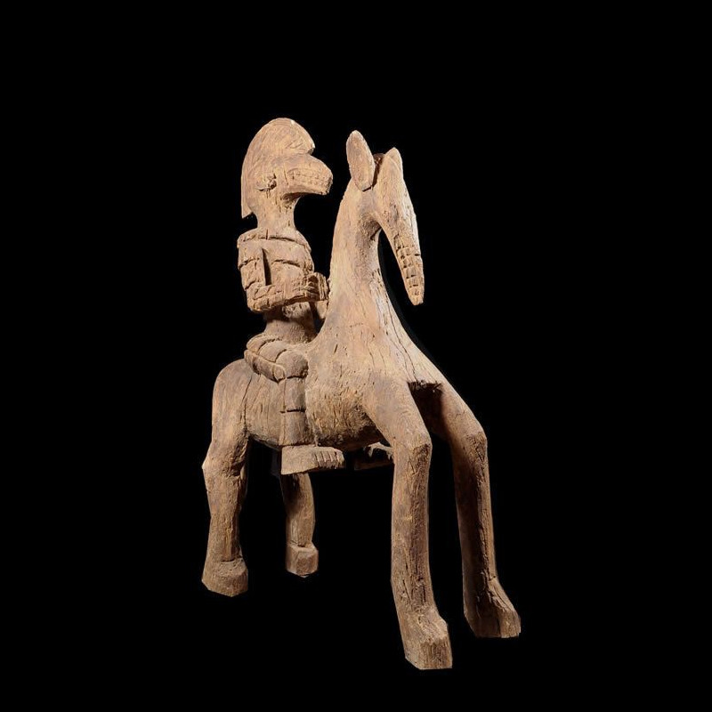 Cavalier et son cheval Koro Tominian - Bwa - Burkina / Mali