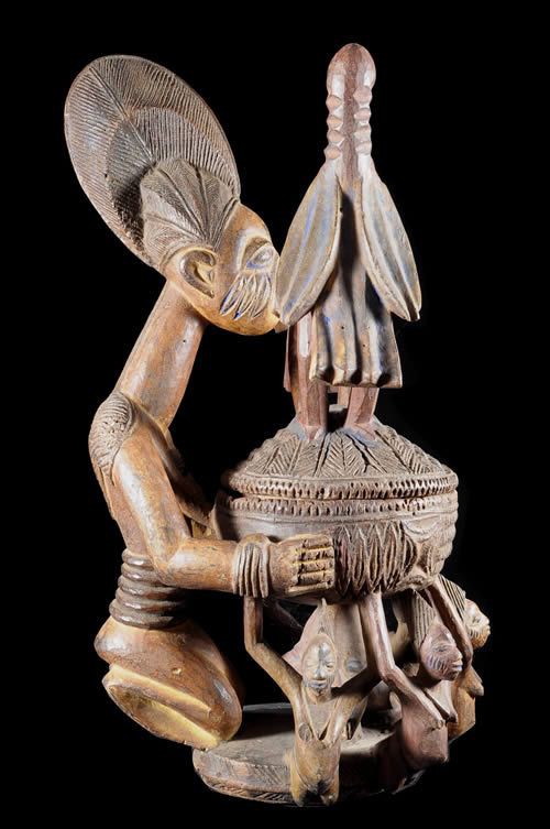 Porteuse de coupe - Yoruba - Nigeria - Style Olowe of Ise