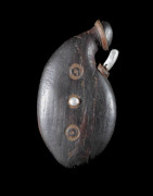 Labret en bois et metal - Dinka / Pokot - Soudan / Ethiopie