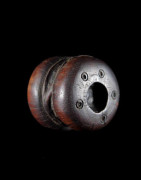 Labret en bois et metal - Dinka / Pokot - Soudan / Ethiopie