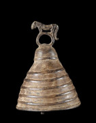 Cloche rituelle en bronze- Lobi - Burkina Faso