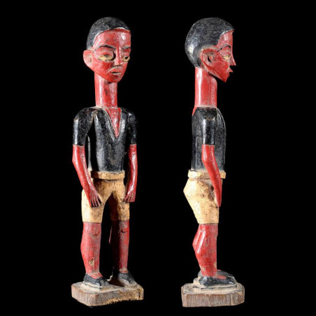 Statue Colon - Photo Africaine - Baoule - Côte d'Ivoire