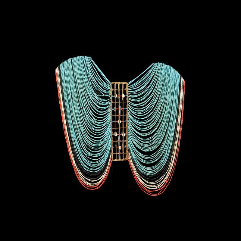 Corset de jeune fille en perles - Dinka - Soudan - Parures