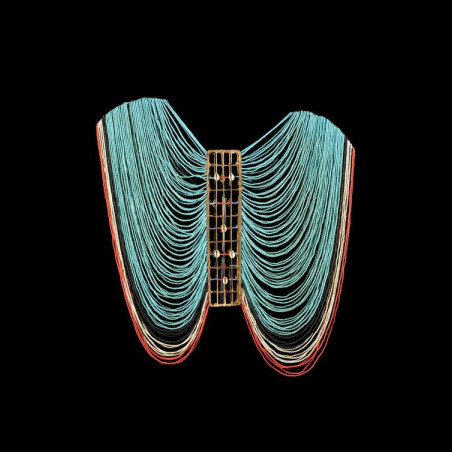 Corset de jeune fille en perles - Dinka - Soudan - Parures