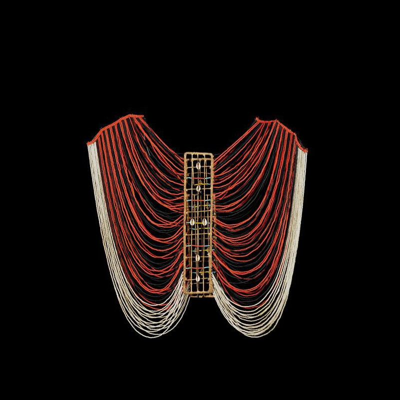 Corset de jeune fille en perles - Dinka - Soudan - Parures