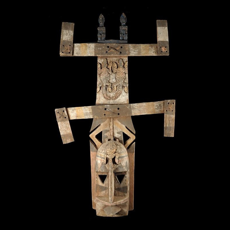 Masque Anthropomorphe Kanaga - Dogon - Mali