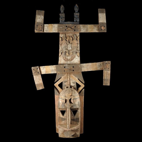 Masque Anthropomorphe Kanaga - Dogon - Mali