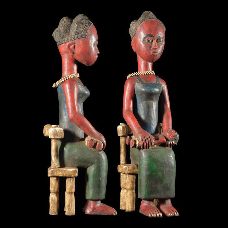 Statuette Maternite - Baoule - Côte d'Ivoire