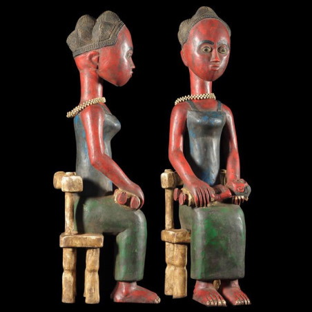 Statuette Maternite - Baoule - Côte d'Ivoire