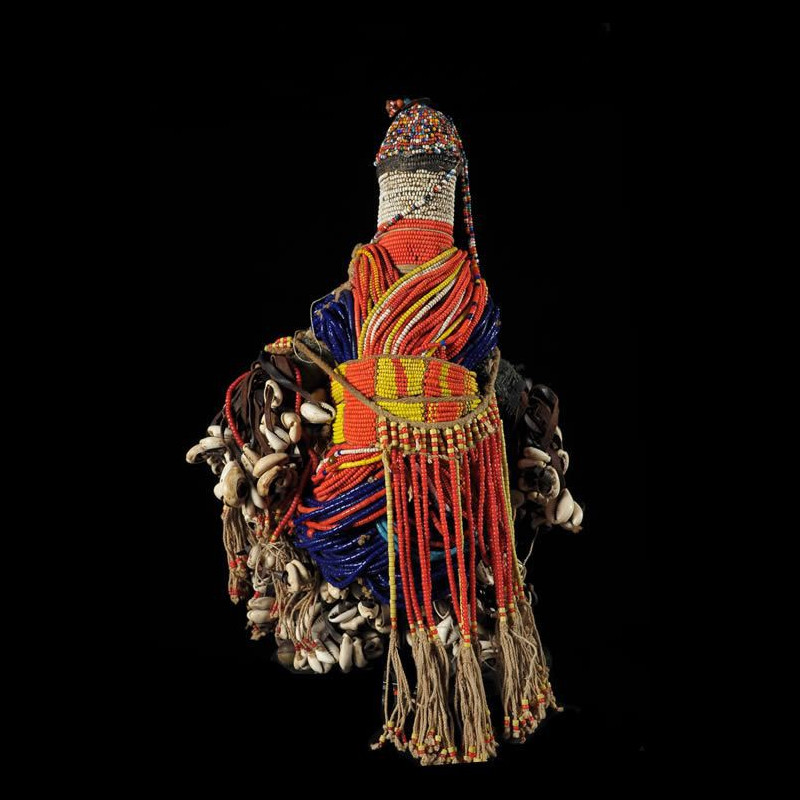 Poupee Ham Pilu - Fali - Cameroun - Poupees et perles africaines