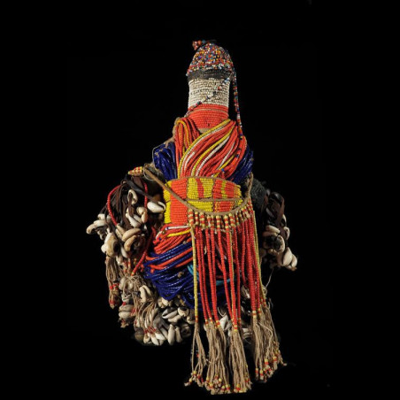 Poupee Ham Pilu - Fali - Cameroun - Poupees et perles africaines