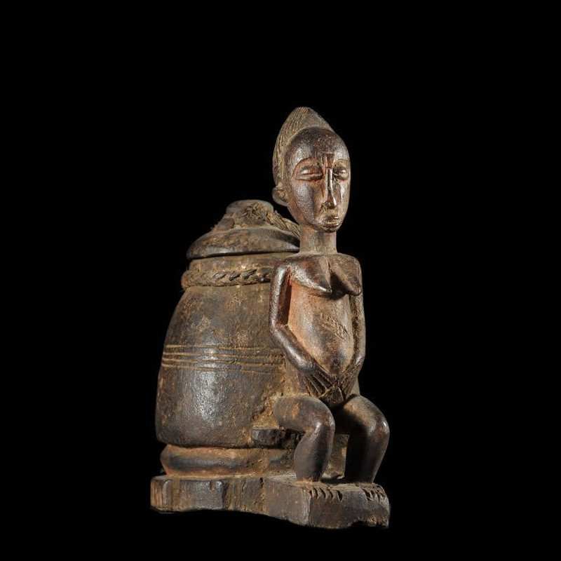 Boite oracle a souris - Baoule - Côte d'Ivoire - Oracles Africains
