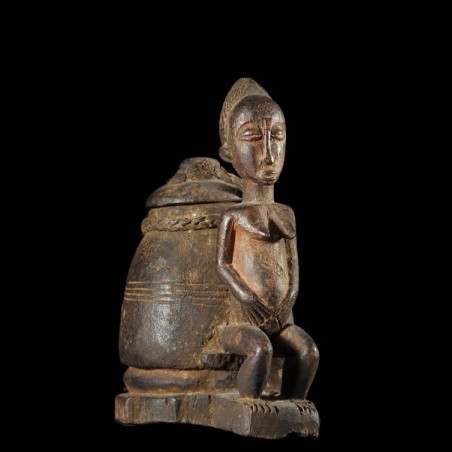 Boite oracle a souris - Baoule - Côte d'Ivoire - Oracles Africains