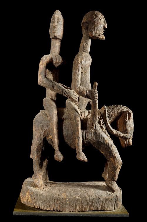 Cavalier et son cheval - Dogon - Mali