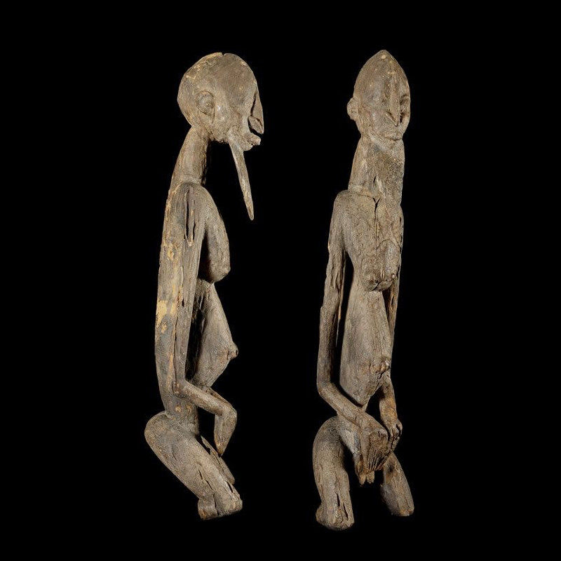 Statue figurant un Hogon - Dogon - Mali
