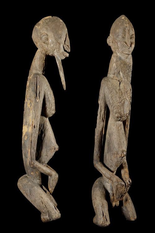 Statue figurant un Hogon - Dogon - Mali