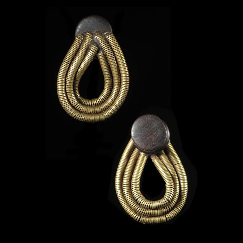 Paire de Boucles Oreilles - Pokomo - Kenya
