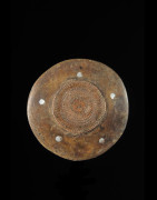 Labret en bois et metal - Dinka / Pokot - Soudan / Ethiopie