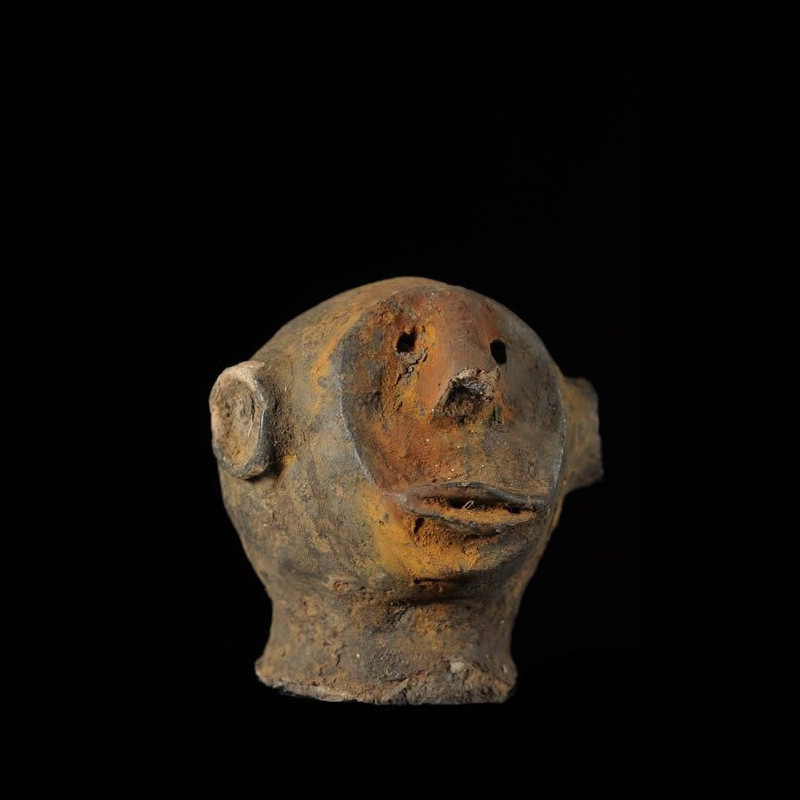 Couvercle de pot en terre cuite - Iraqw / Sukuma - Tanzanie