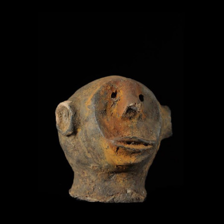 Couvercle de pot en terre cuite - Iraqw / Sukuma - Tanzanie