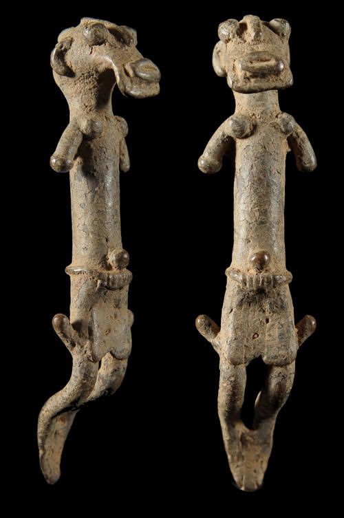 Pendentif Genie anthropomorphe - Gan - Burkina Faso