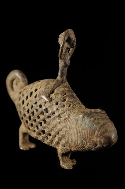 Amulette Cameleon - Lobi - Burkina Faso
