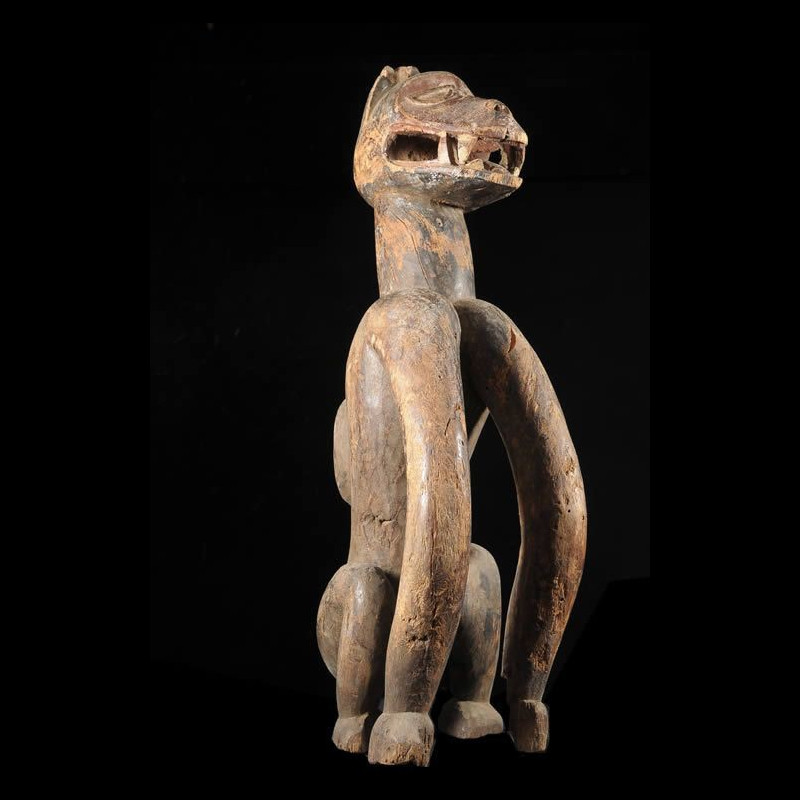 Statue Singe Lube Yemi pour Shango - Yoruba - Nigeria