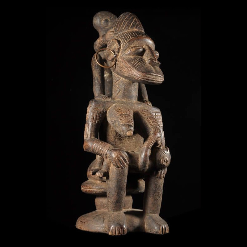 Maternite Okishi - Afo - Nigeria - Statues africaines