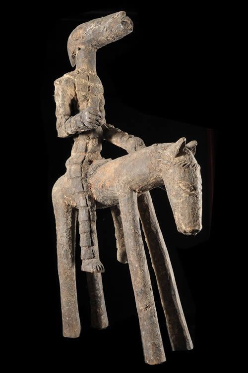 Cavalier et son cheval Koro Tominian - Bwa - Burkina / Mali