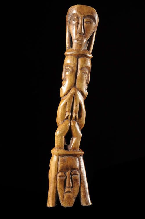 Statuette insigne Iginga en os - Lega - RDC Zaire