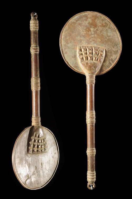 Palette Bronze ancien - Lobi / Bwa / Kassena - Burkina Faso