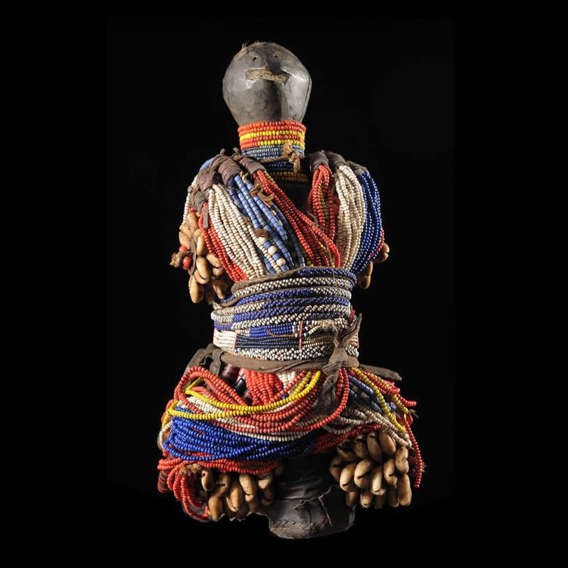 Poupee Ham Pilu - Fali - Cameroun - Poupees et perles africaines