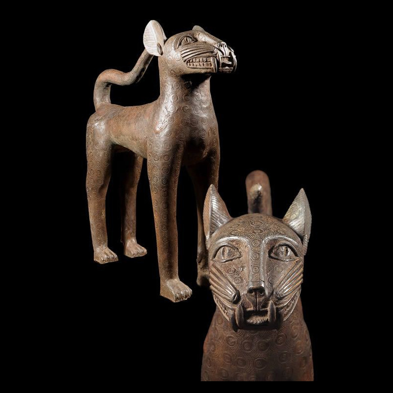 Leopard Royal - Bini Edo - Benin - Bronzes du Benin