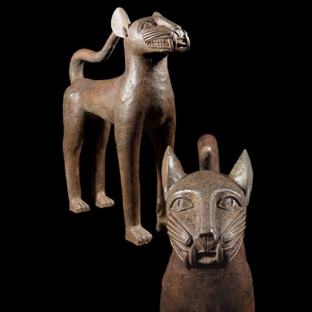 Leopard Royal - Bini Edo - Benin - Bronzes du Benin
