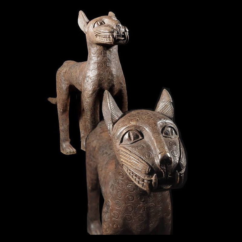 Leopard Royal - Bini Edo - Benin - Bronzes du Benin