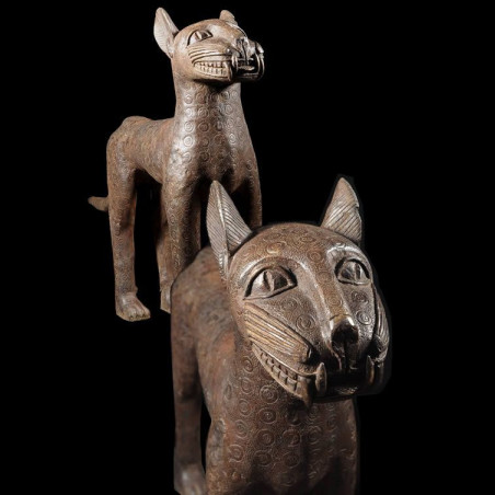 Leopard Royal - Bini Edo - Benin - Bronzes du Benin