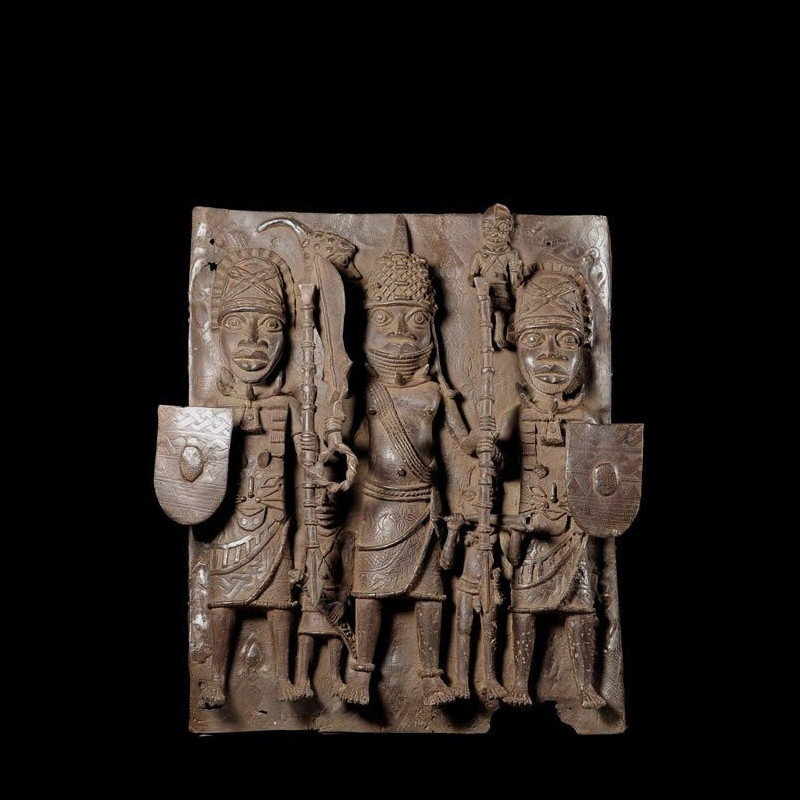 Plaques de palais - Nigeria - BIni Edo - Bronze cire perdue