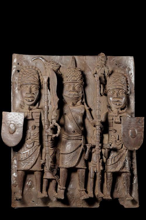 Plaques de palais - Nigeria - BIni Edo - Bronze cire perdue