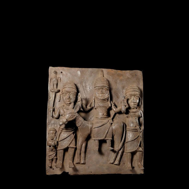 Plaques de palais - Nigeria - BIni Edo - Bronze cire perdue