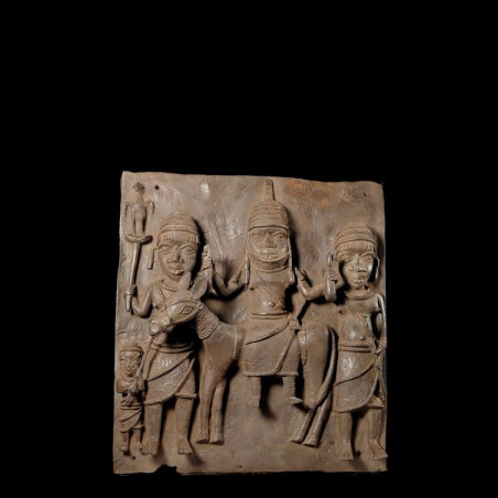 Plaques de palais - Nigeria - BIni Edo - Bronze cire perdue
