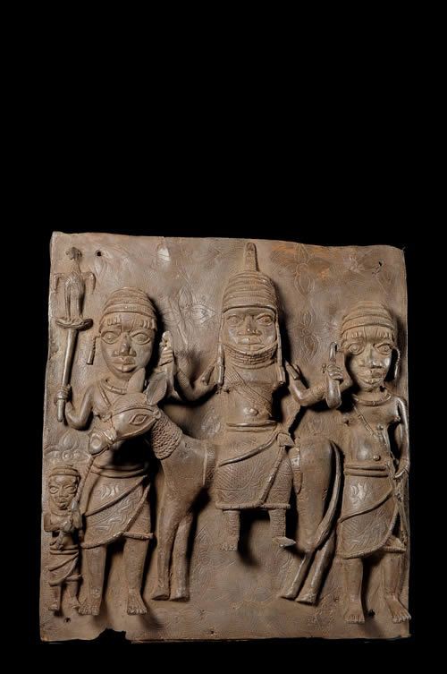 Plaques de palais - Nigeria - BIni Edo - Bronze cire perdue