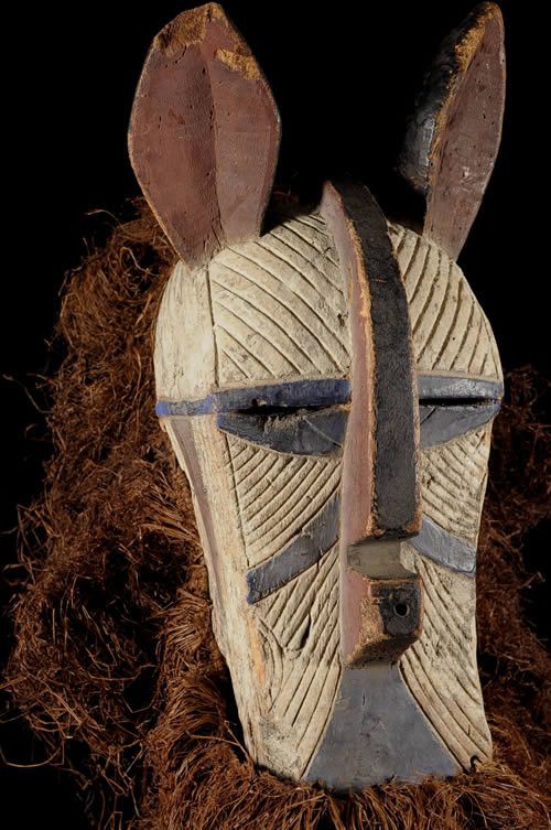 Masque zoomorphe - Luba - RDC Zaire