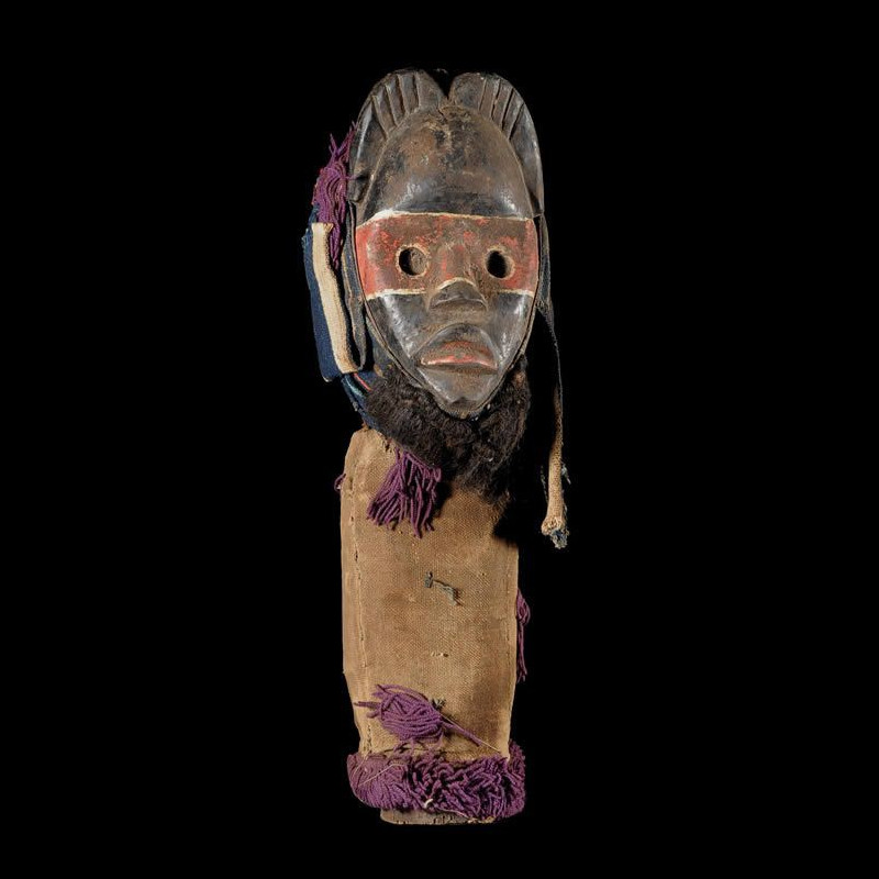 Masque Poteau Gardien - Dan / Wobe - Côte d'Ivoire