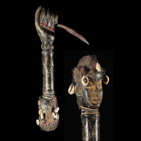 Sceptre de dignitaire - Dan / Wobe - Côte d'Ivoire - Objets de reg