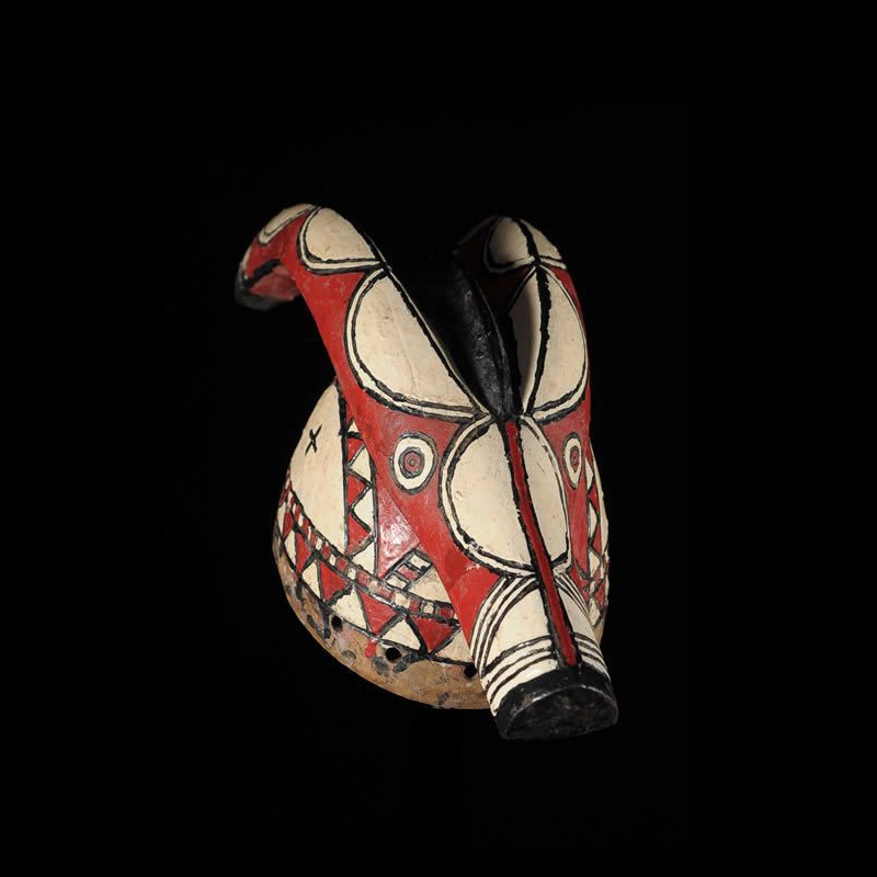 Masque Antilope polychrome - Mossi / Gurunsi - Burkina Faso
