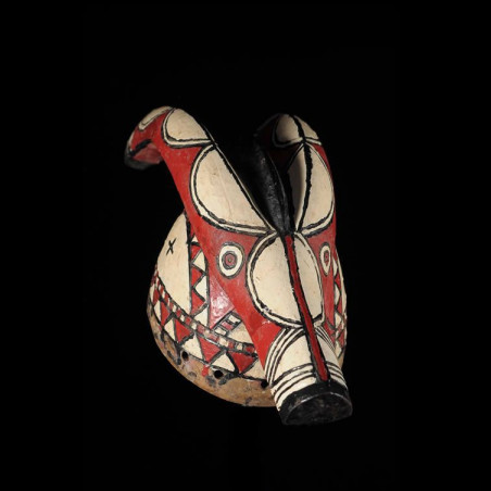 Masque Antilope polychrome - Mossi / Gurunsi - Burkina Faso