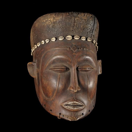 Masque ancetre feminin - Lwena / Luvale - Angola