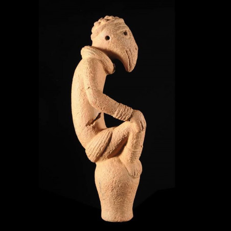 Personnage Zoomorphe en terre cuite - Style Nok - Reproduction