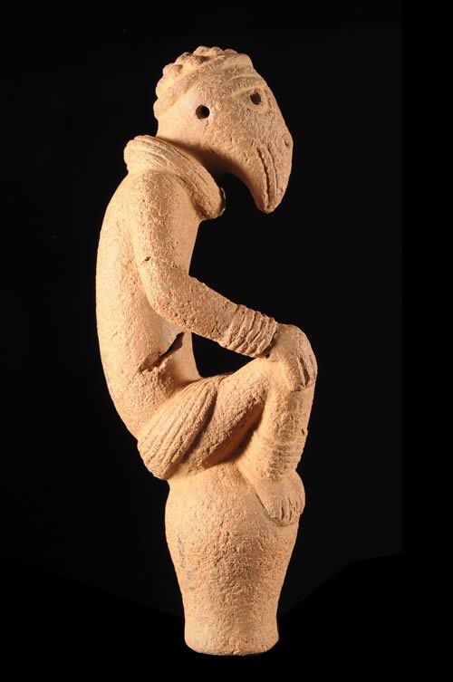 Personnage Zoomorphe en terre cuite - Style Nok - Reproduction